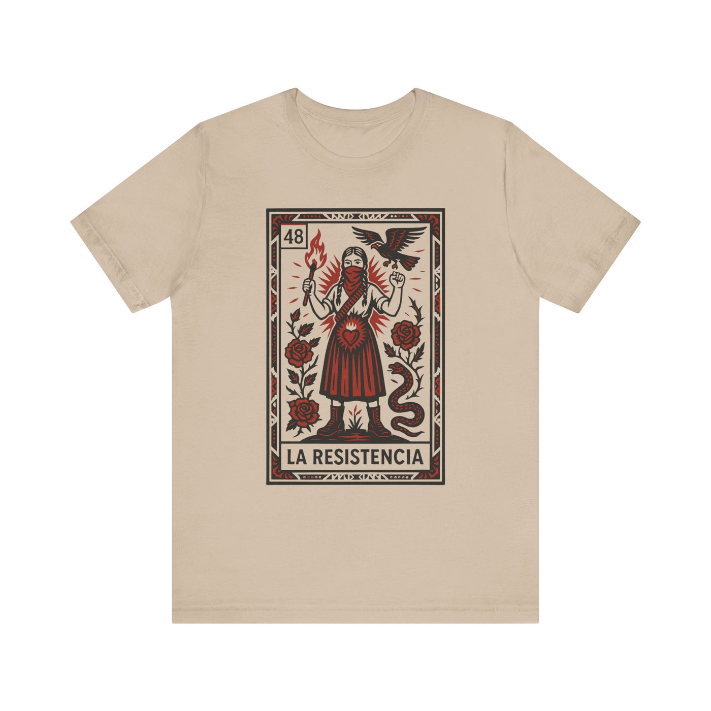 La Resistencia T-Shirt – Lotería Protest Art Tee