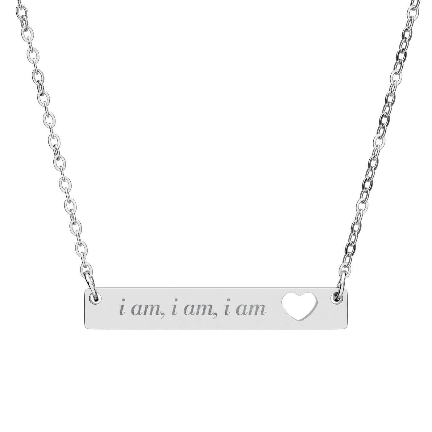 “I Am, I Am, I Am” Necklace – Sylvia Plath Inspired