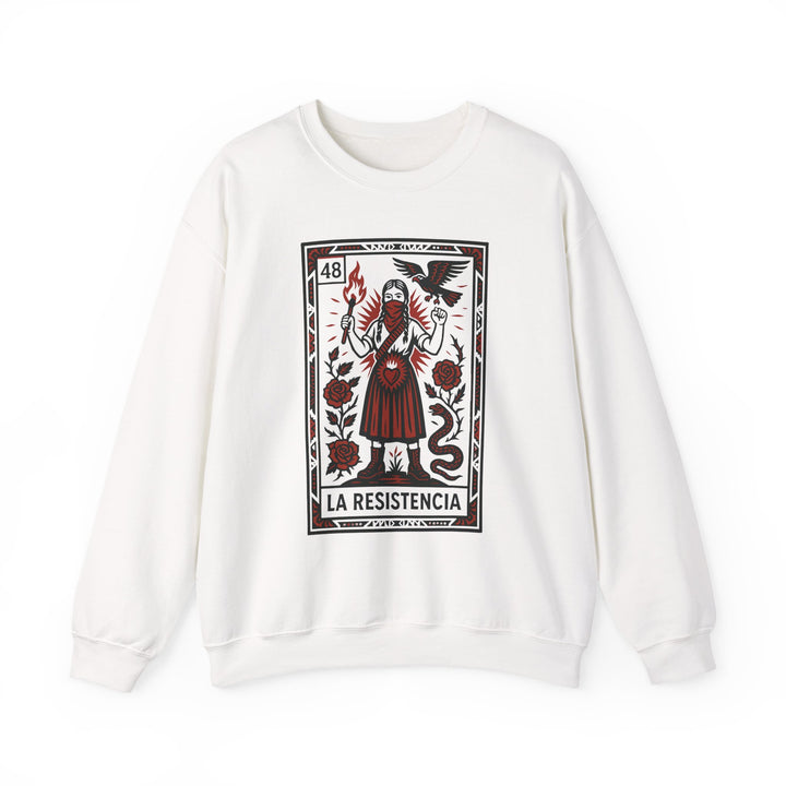 La Resistencia Sweatshirt – Latina Activist Lotería Art